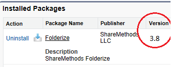 Installed version number in Setup