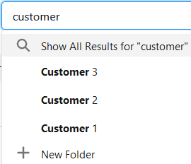 Populating the field